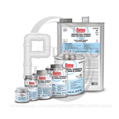 PEGAMENTOS AZUL PEGAMENTO OATEY AZUL