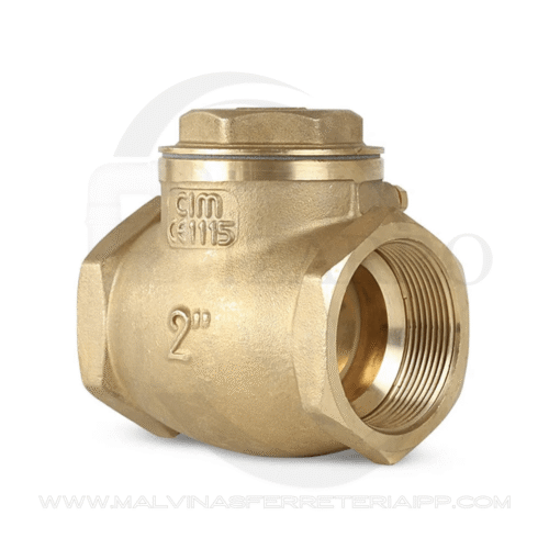 CHECK PALETA CIM VALVE CHECK PALETA CIM VALVE BRONCE